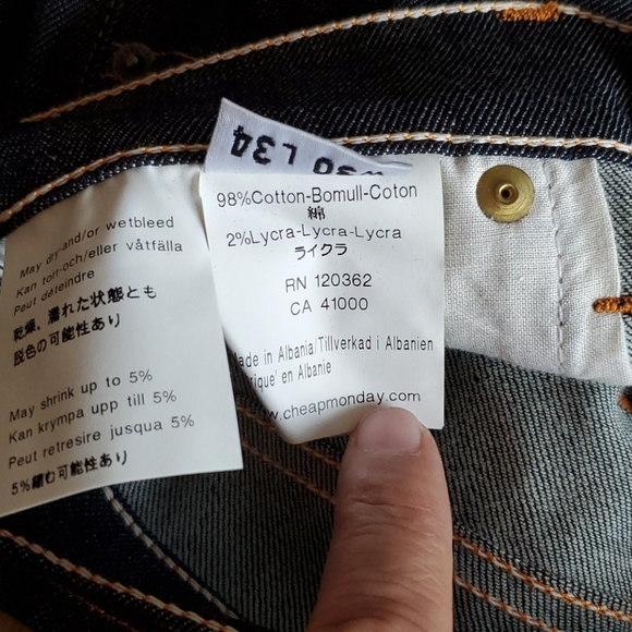 Cheap Monday skinny jeans - Picture 7 of 8